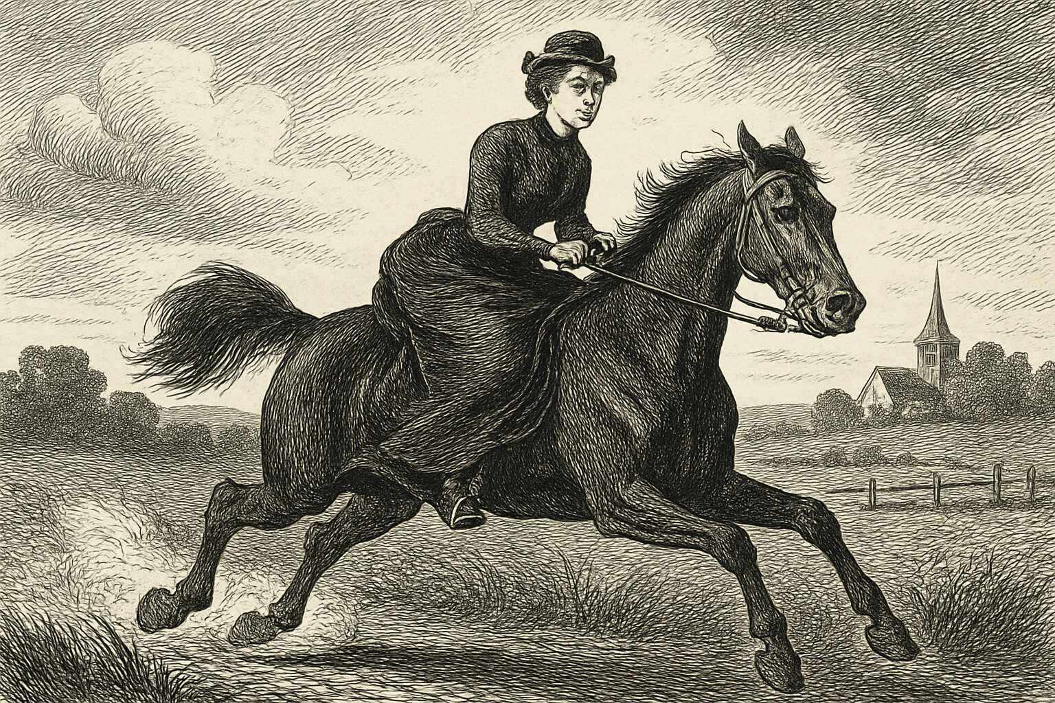 Illustration de Mademoiselle cocotte de Guy de Maupassant