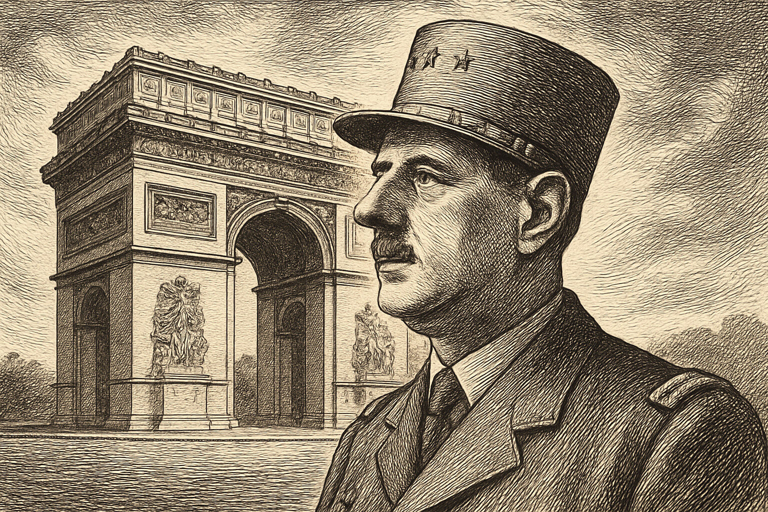 Illustration de Mémoires de guerre de Charles de Gaulle