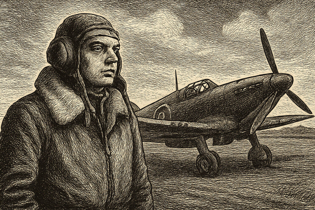 Illustration de Pilote de guerre de Antoine de Saint-Exupéry