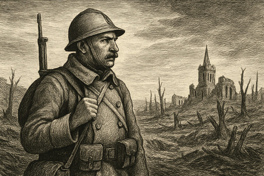 Illustration de Poésies de guerre de Charles Péguy
