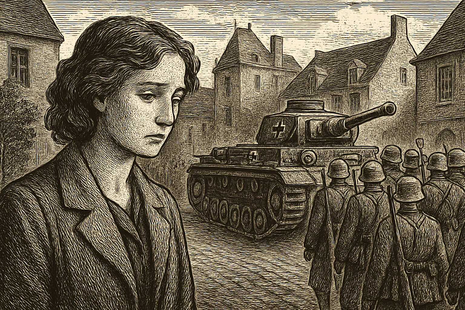 Illustration de Suite française de Irène Némirovsky