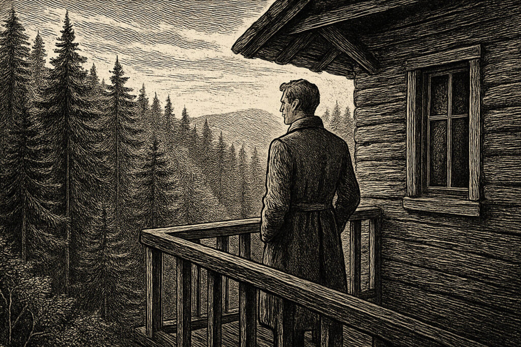 Illustration de Un balcon en forêt de Julien Gracq