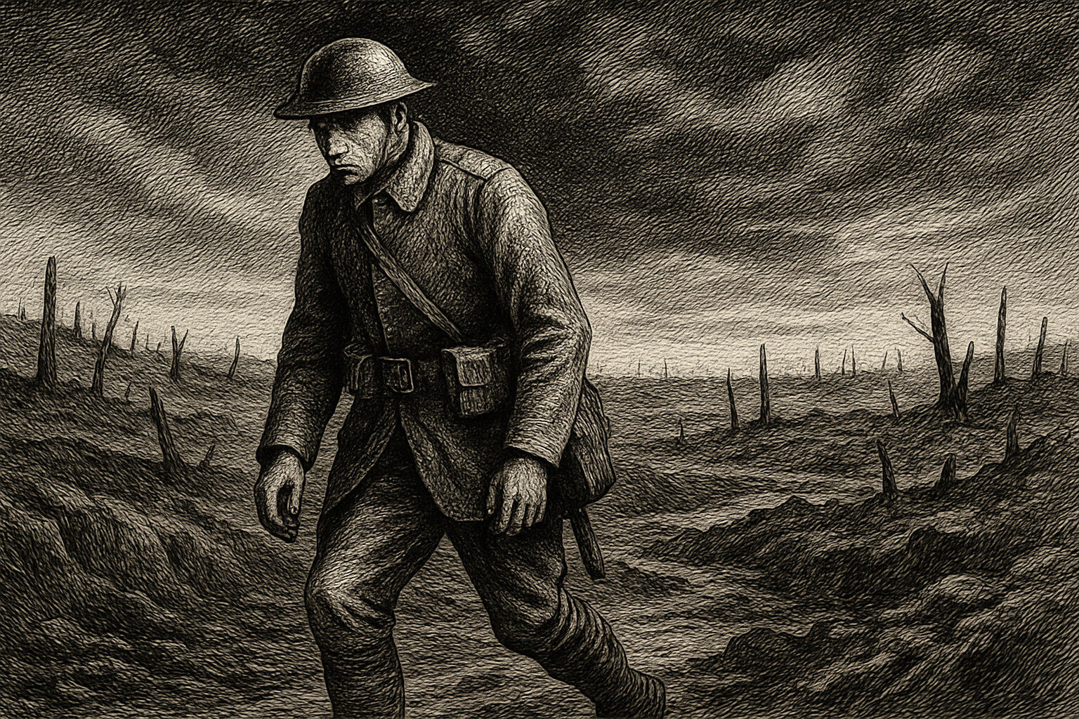 Illustration de Voyage au bout de la nuit de Louis-Ferdinand Céline