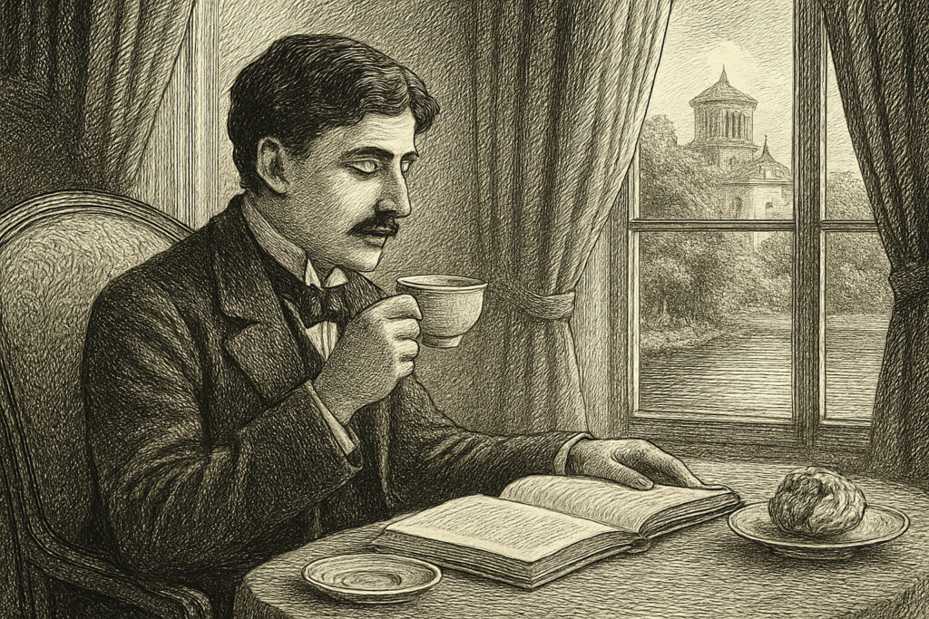 Illustration de A la recherche du temps perdu de Marcel Proust