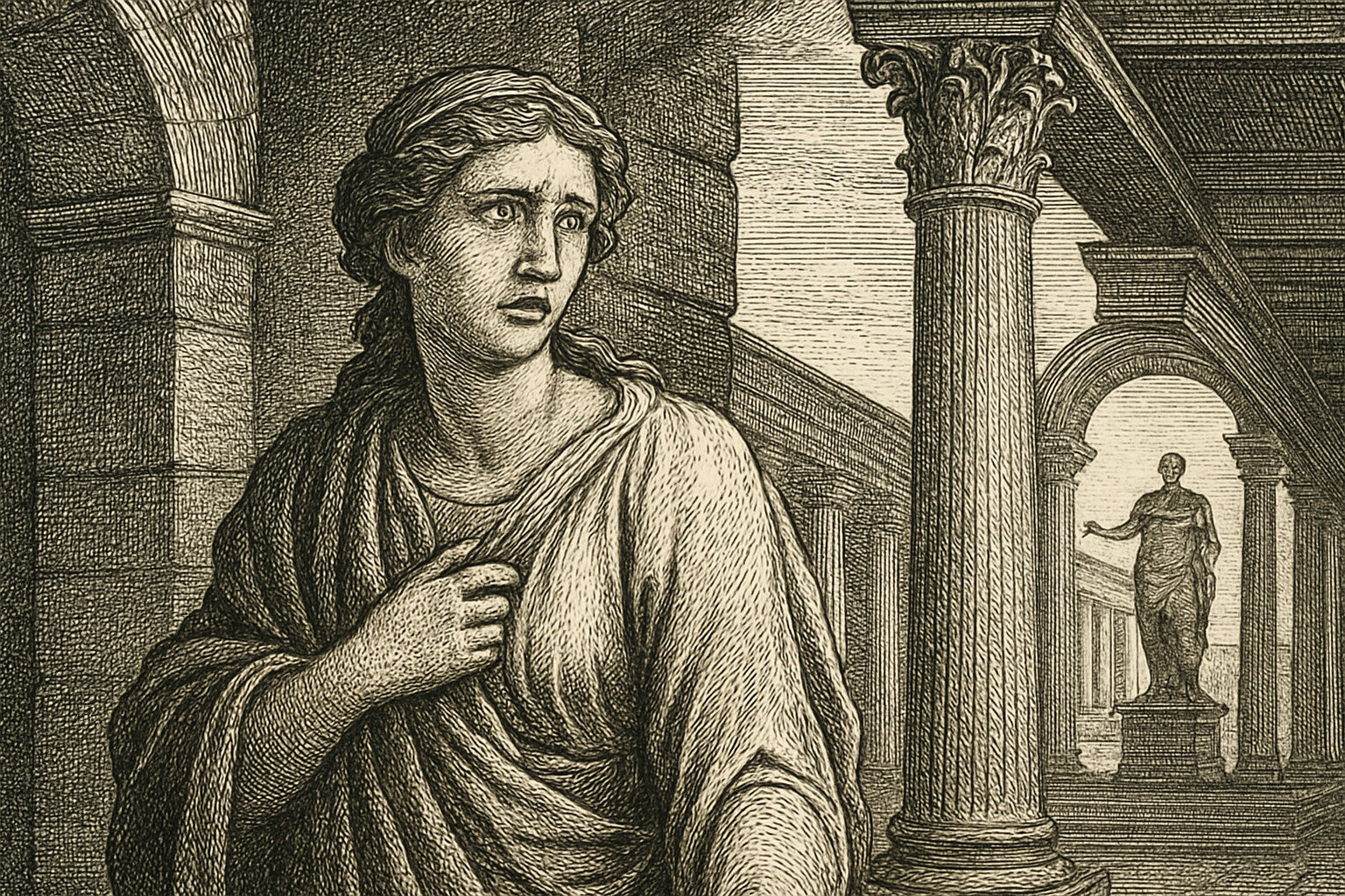 Illustration de Britannicus Racine résumé de