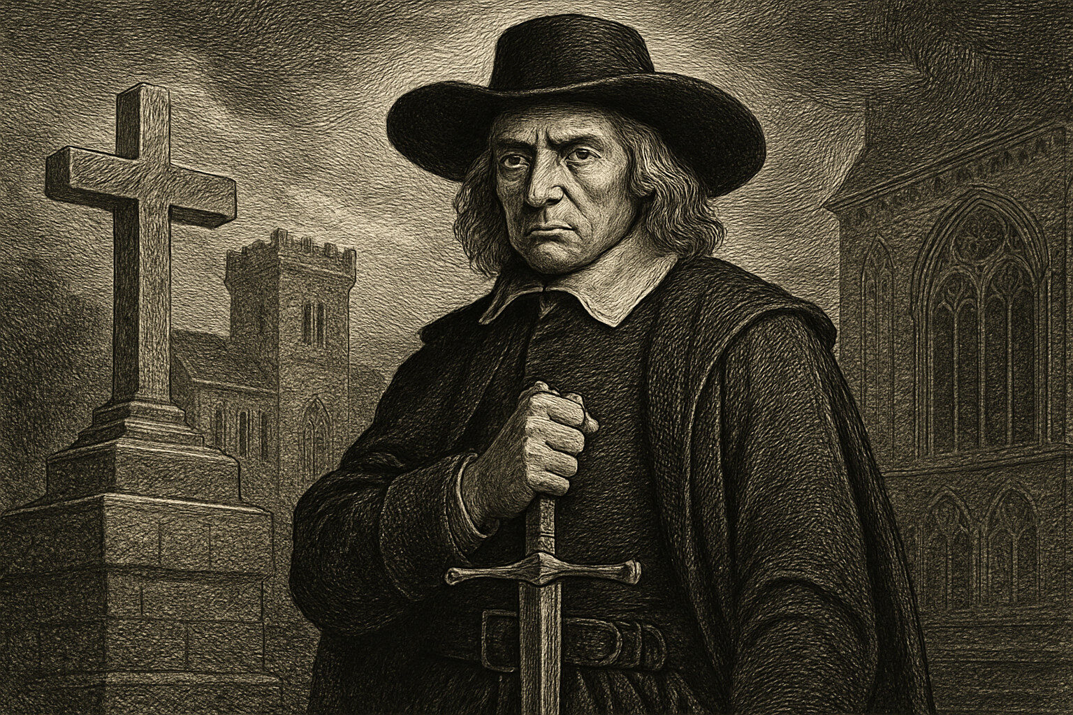 Illustration de Cromwell de Victor Hugo