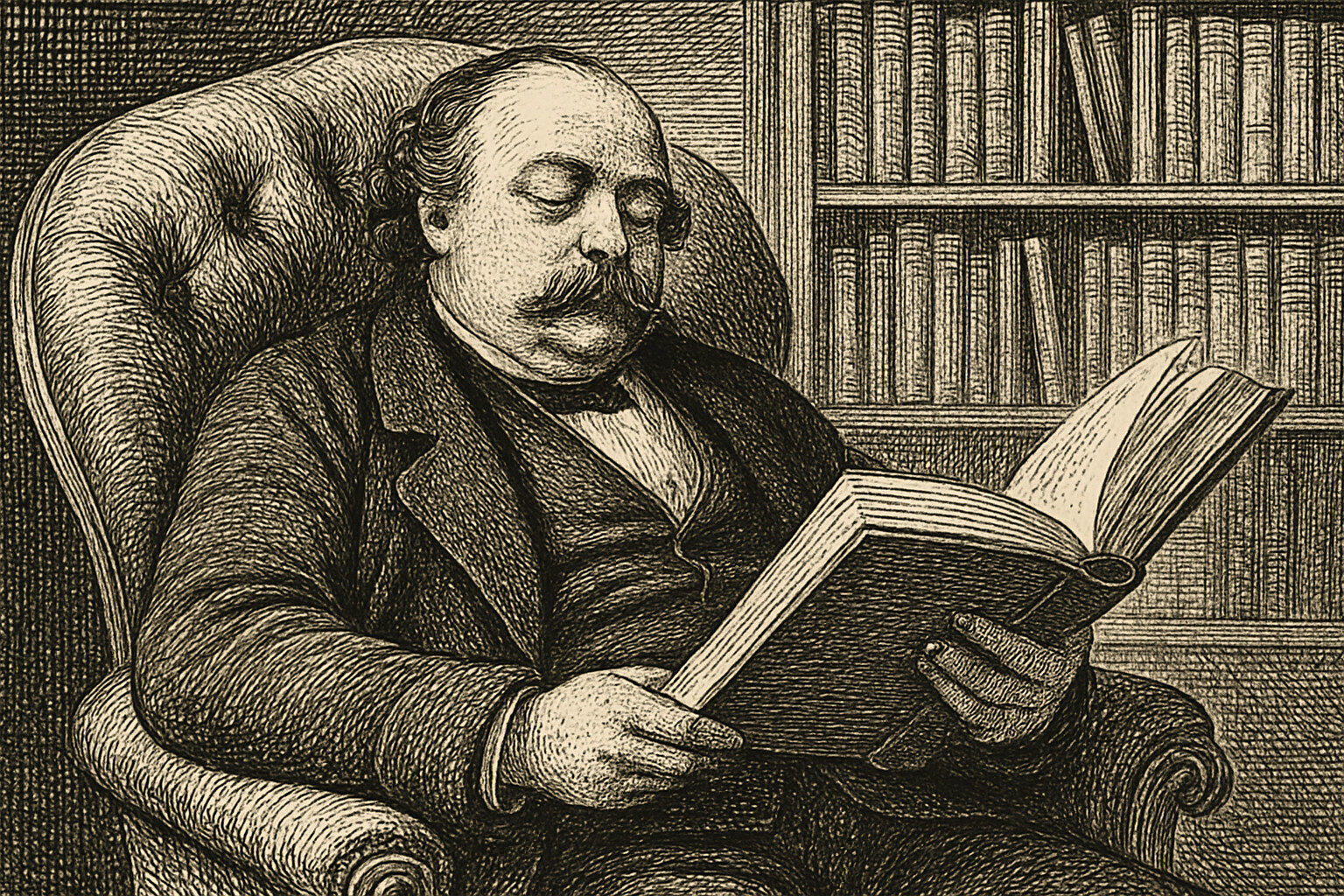 Illustration de Dictionnaire des idées reçues de Gustave Flaubert