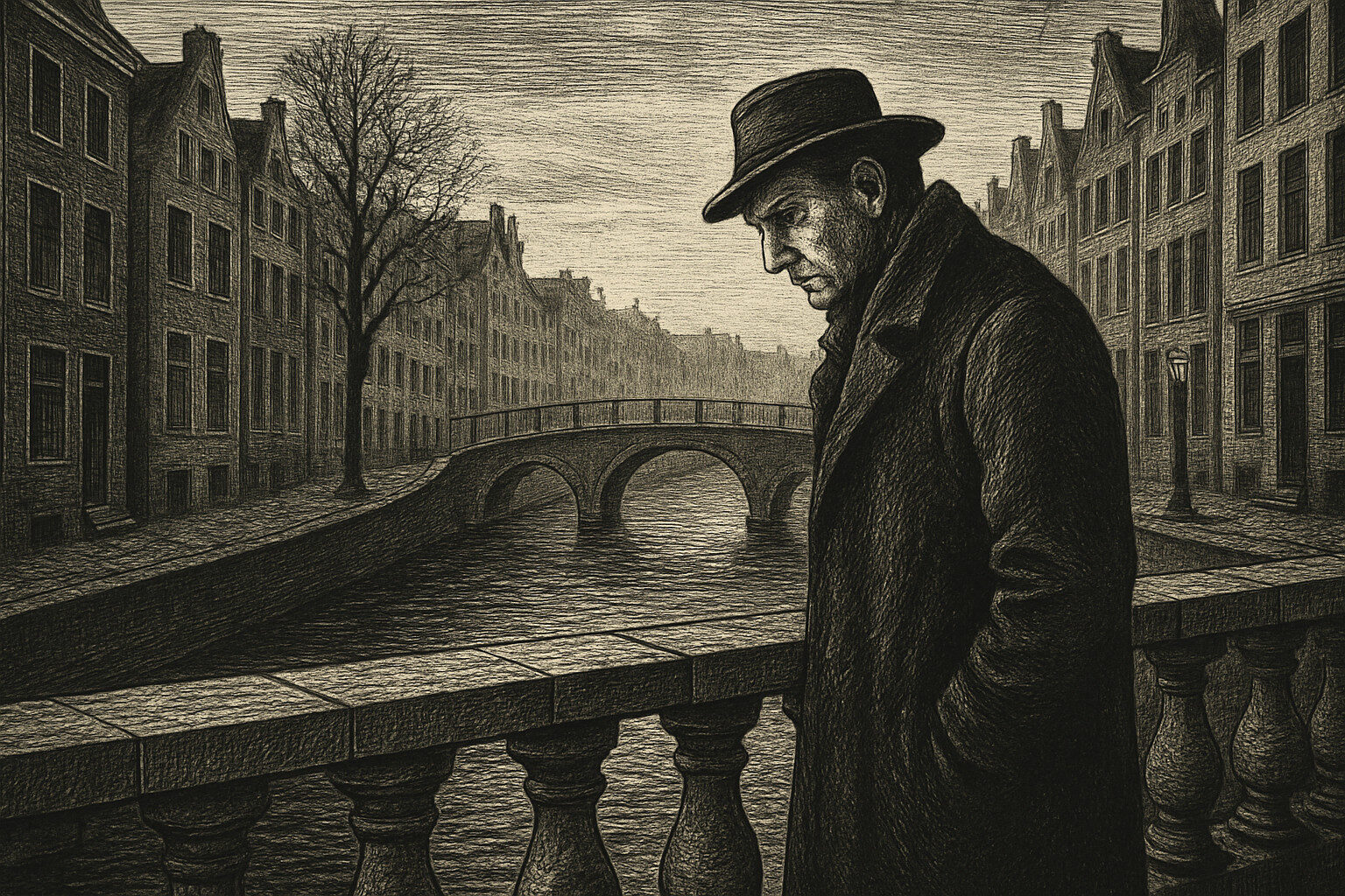 Illustration de La Chute de Albert Camus