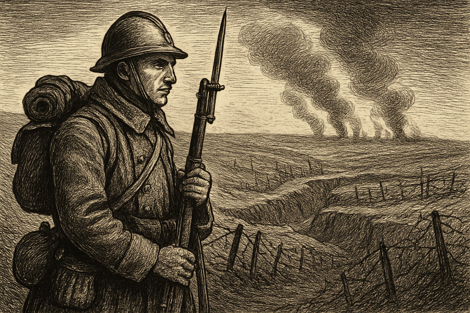 Illustration de La Première Guerre mondiale de Jean-Yves Le Naour