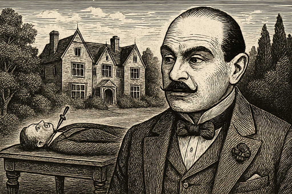 Illustration de Le Meurtre de Roger Ackroyd résumé de