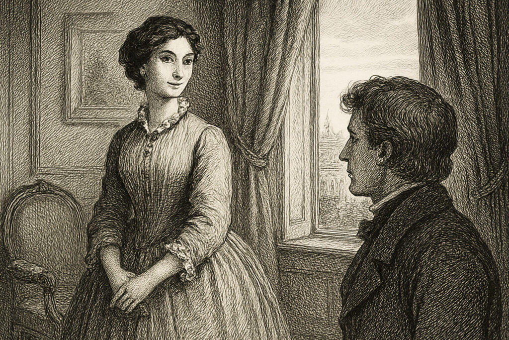 Illustration de L'Education sentimentale de Gustave Flaubert