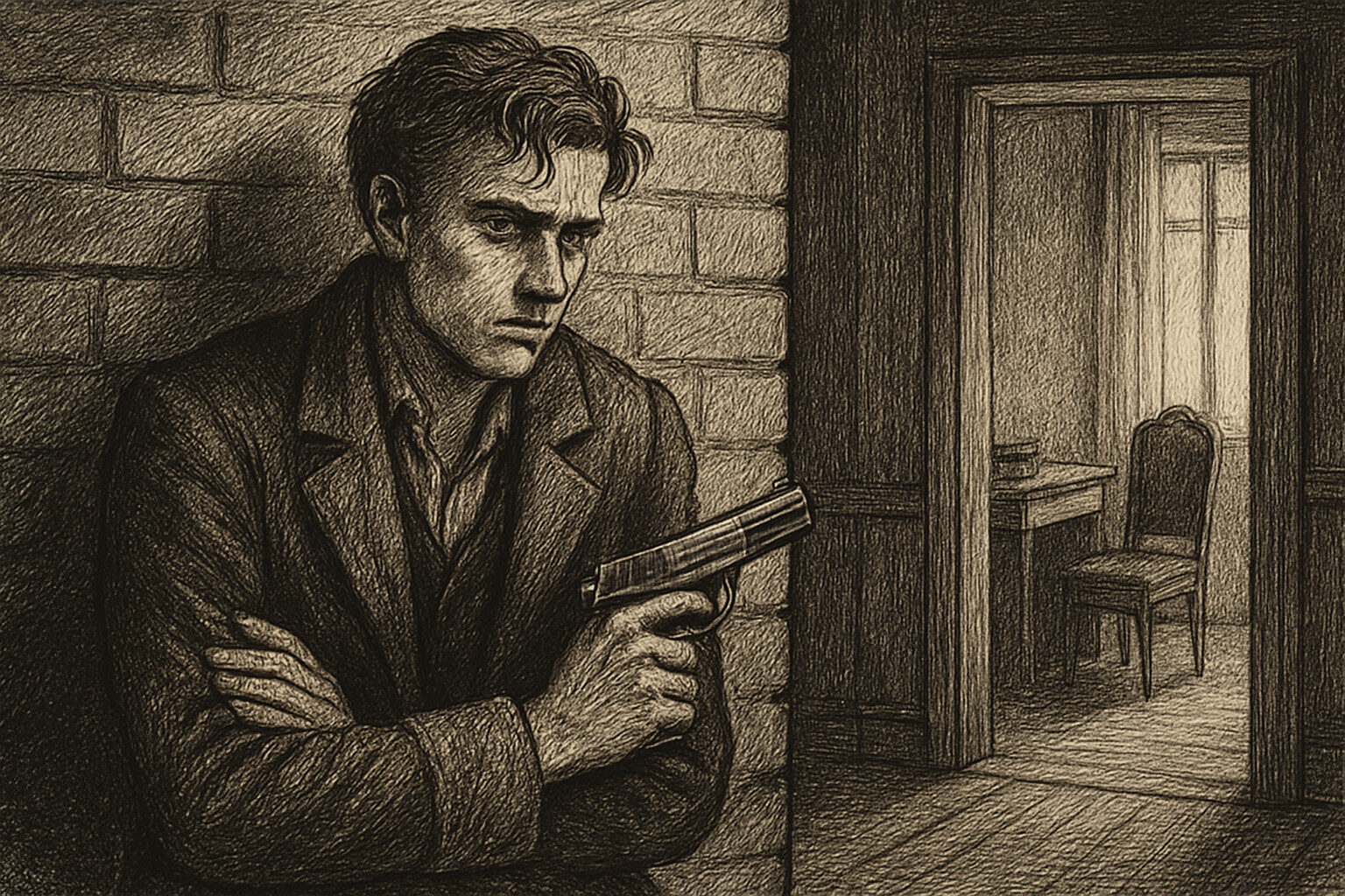 Illustration de Les Mains sales de Jean-Paul Sartre