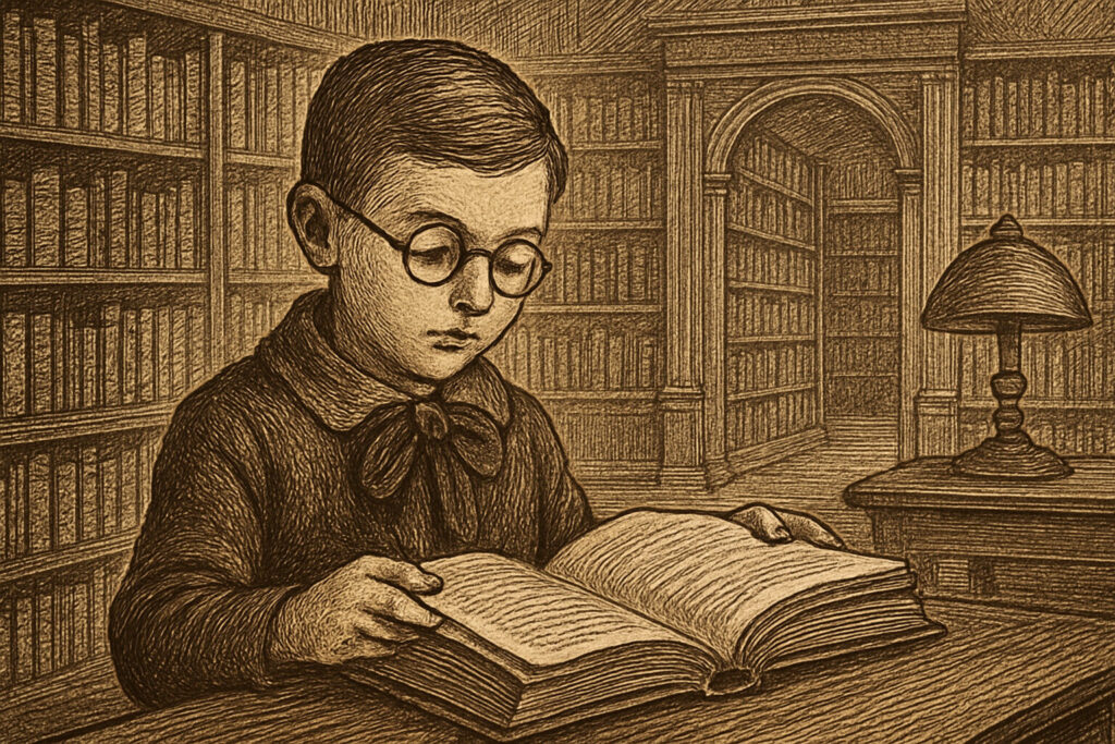 Illustration de Les Mots de Jean-Paul Sartre