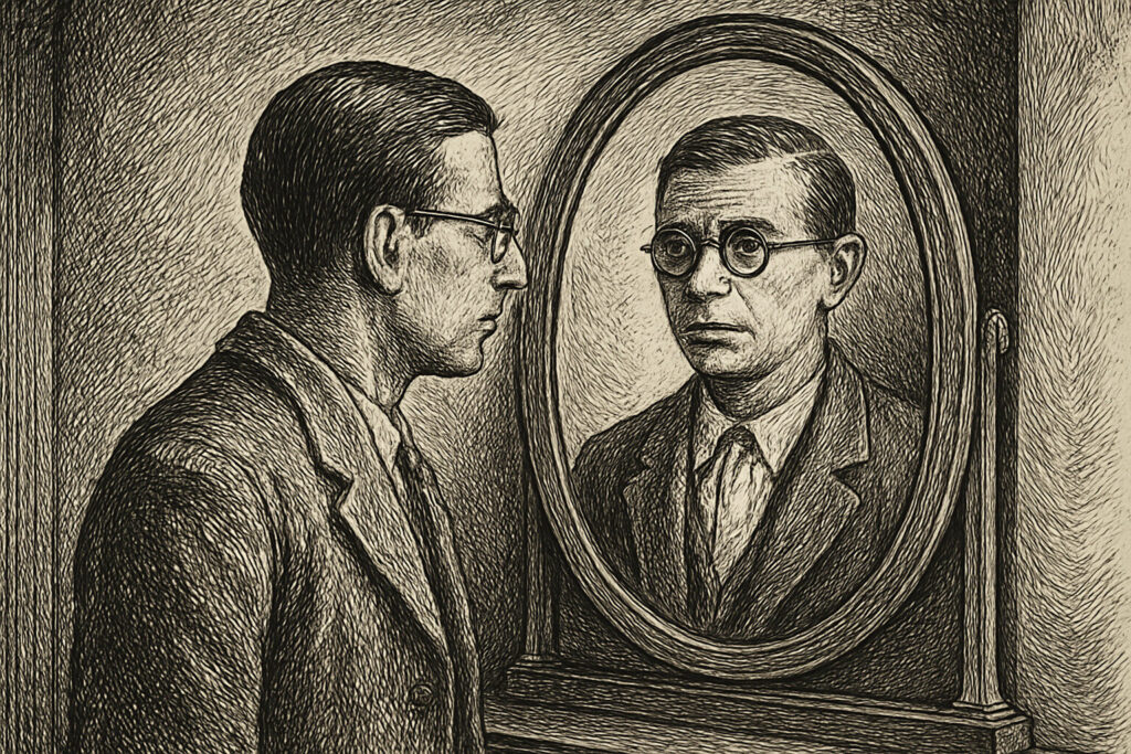 Illustration de L'Etre et le Néant de Jean-Paul Sartre