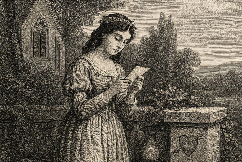 Illustration de On ne badine pas avec l’amour résumé de Alfred de Musset