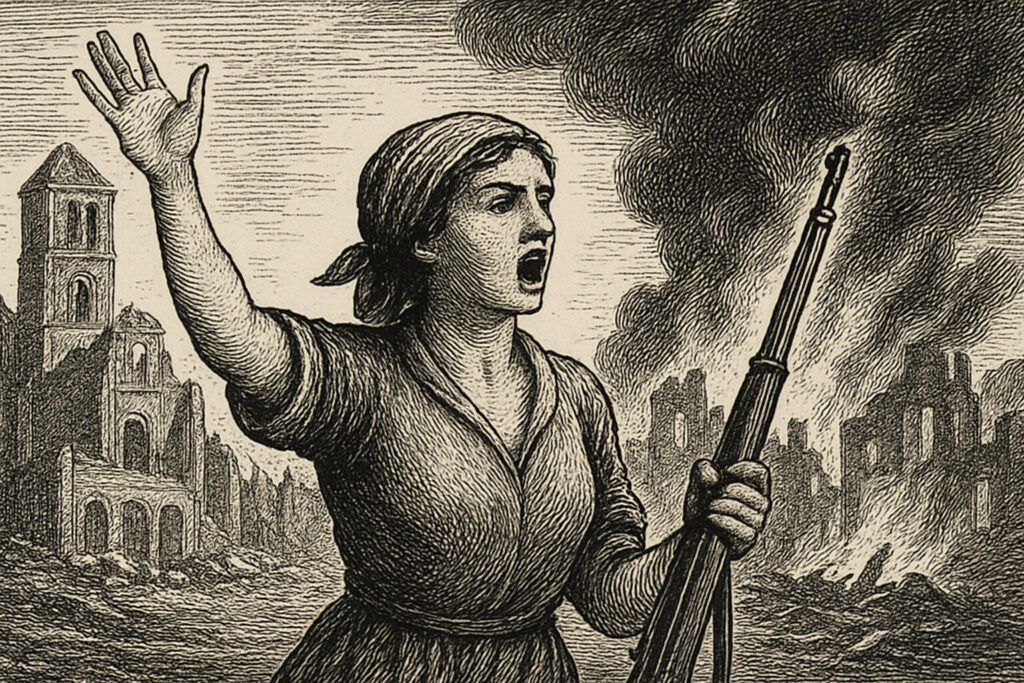 Illustration de Pas pleurer de Lydie Salvayre