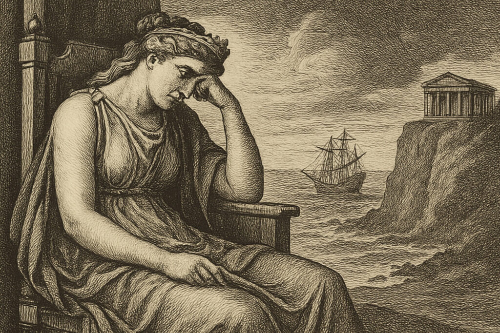 Illustration de Phèdre résumé de Racine