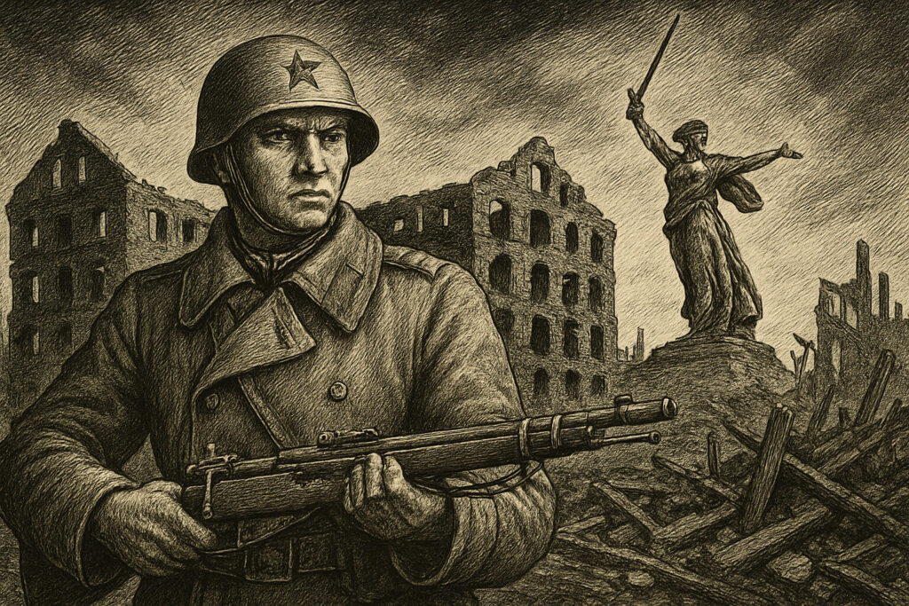 Illustration de Stalingrad de Jean Lopez