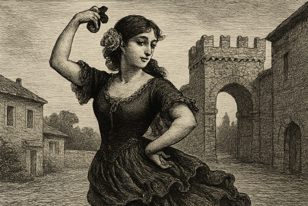 Illustration de Carmen de Prosper Mérimée
