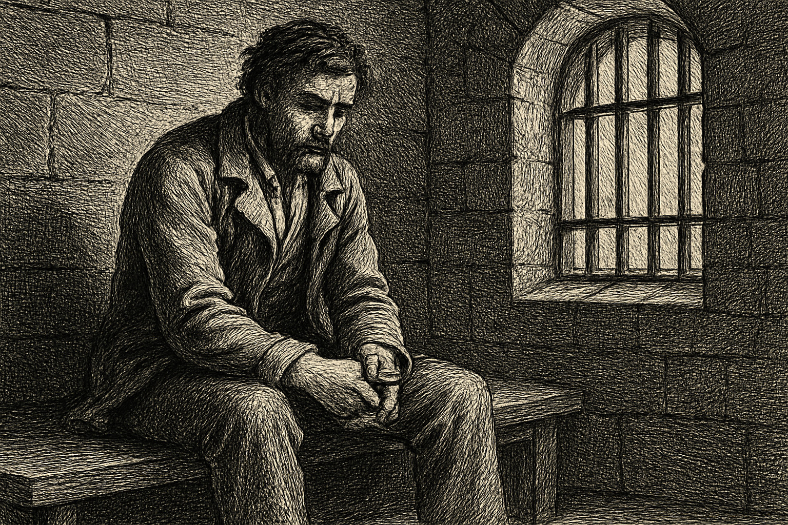 Illustration de Claude Gueux de Victor Hugo