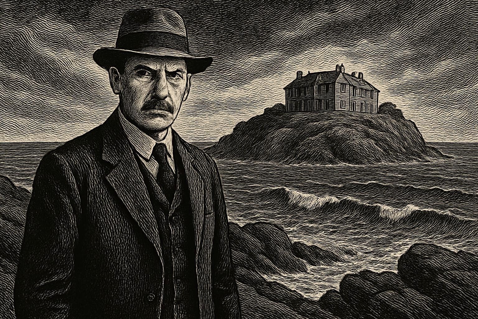 Illustration de Dix petits nègres de Agatha Christie