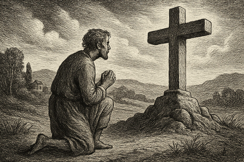 Illustration de La croix des pauvres de René Daumal