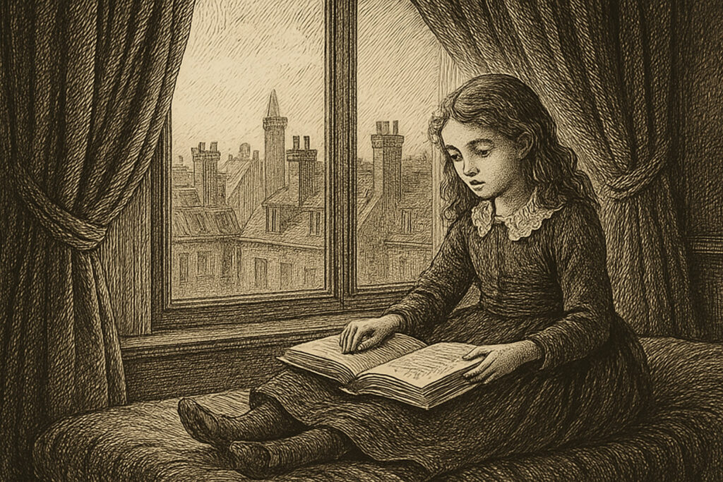 Illustration de La petite princesse de Frances Hodgson Burnett