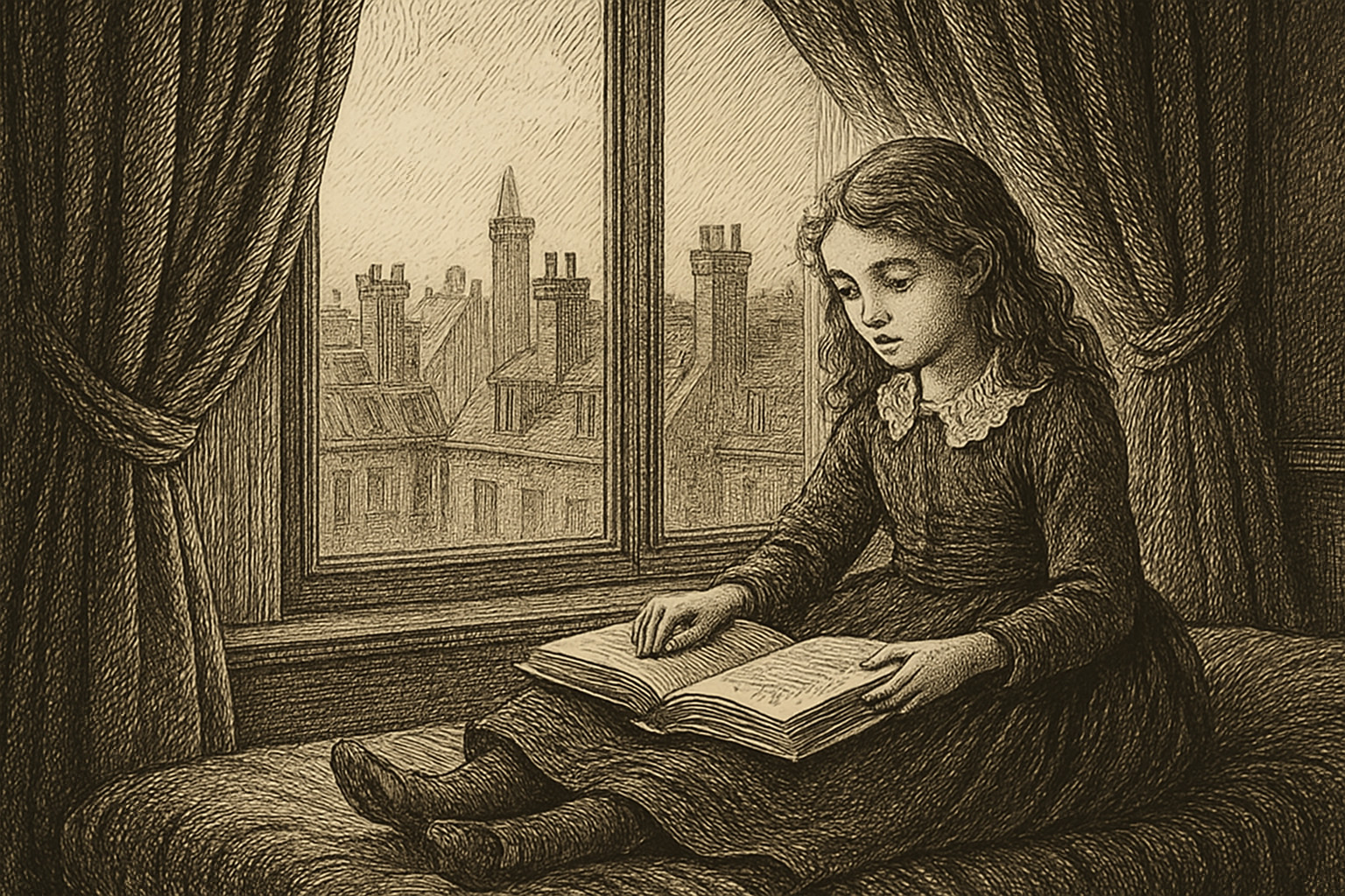 Illustration de La petite princesse de Frances Hodgson Burnett