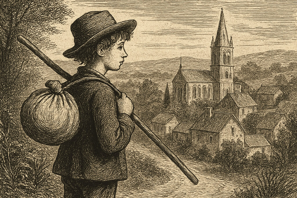 Illustration de Le petit chose de Alphonse Daudet