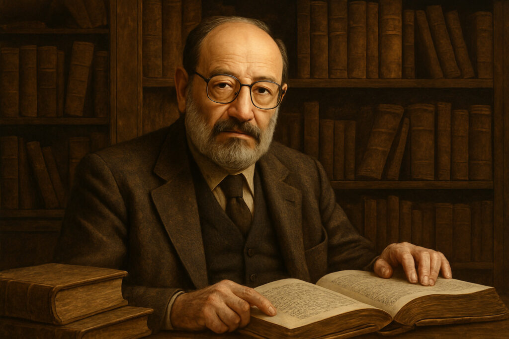 Umberto Eco : biographie, œuvres majeures et analyse littéraire