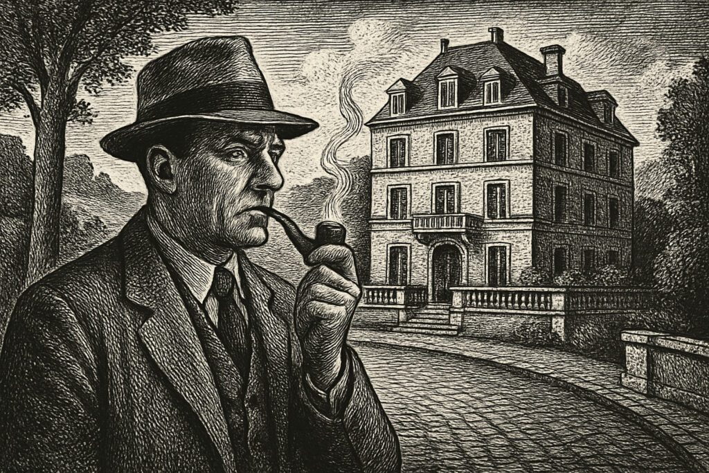 Illustration de Maigret en vacances de Georges Simenon