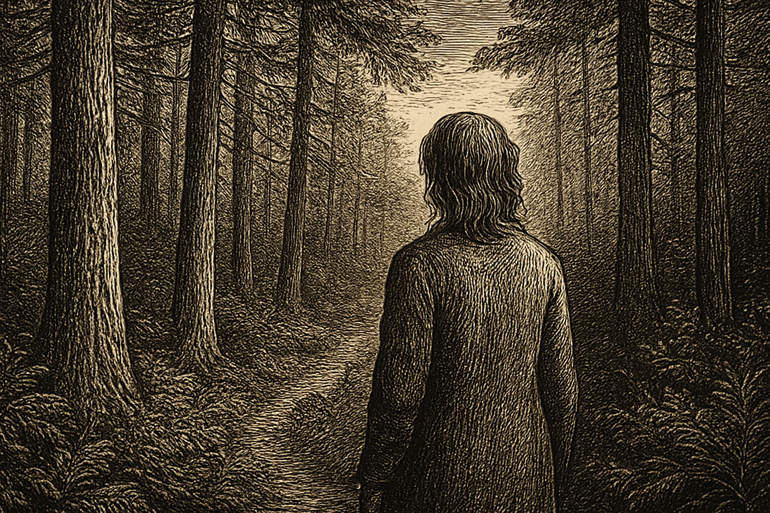 Illustration de Mes forets de Helene Dorion