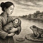 Illustration de Grenouille de Mo Yan
