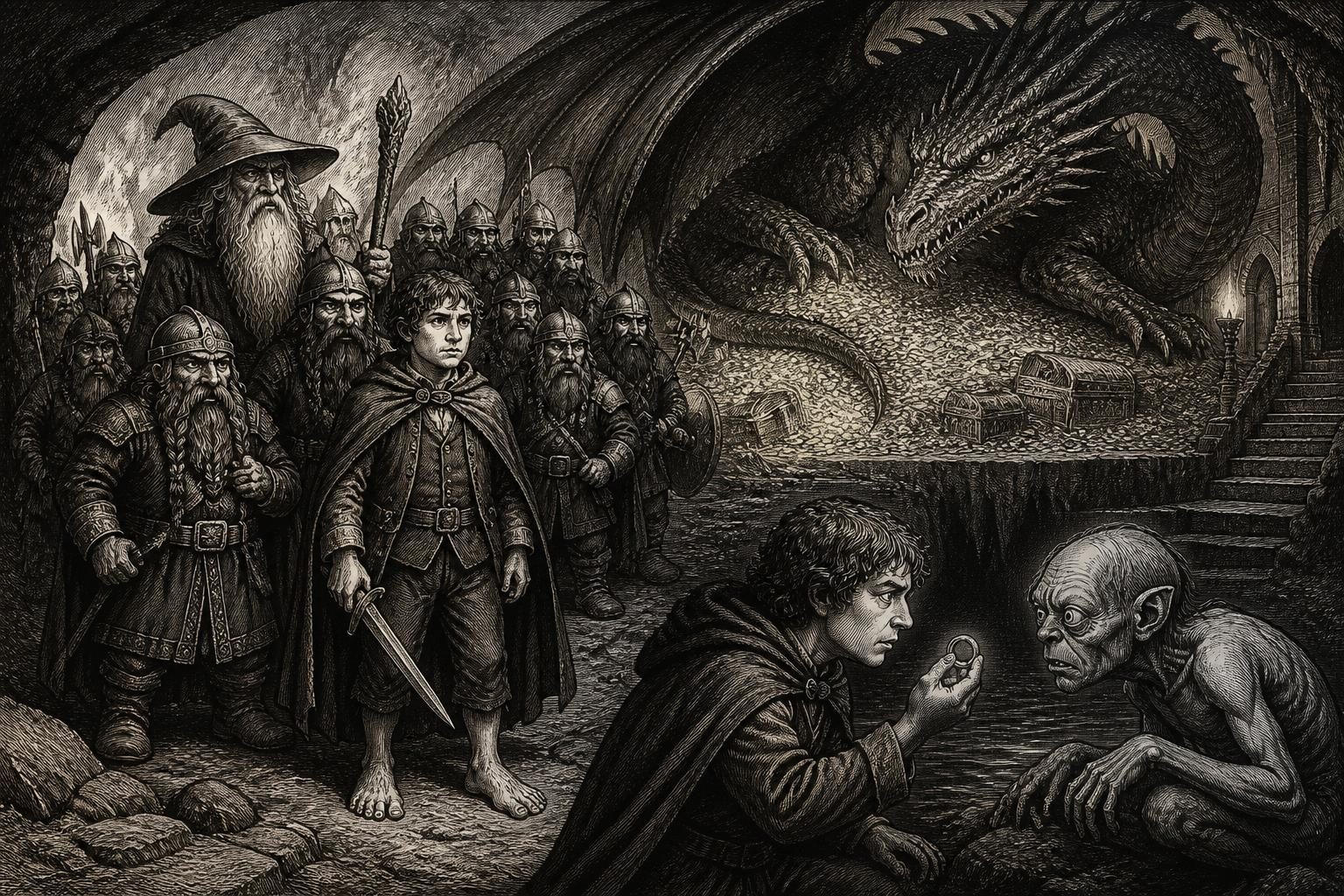 Analyse des personnages du Hobbit et de la quête d'Erebor